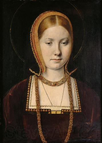 Michiel Sittow Young Catherine of Aragon Norge oil painting art
